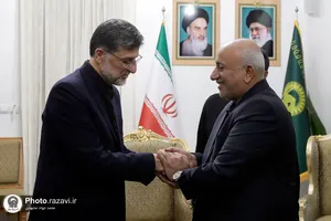 دیدار استاندار کربلا با قائم مقام تولیت آستان قدس رضوی
