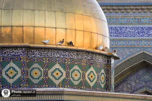 عزاداری هیئت های مذهبی سراسر کشور در حسینیه حرم