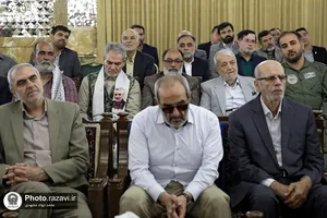 دیدار فرماندهان و پیشکسوتان دفاع مقدس با تولیت آستان قدس رضوی