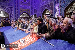 تشرف شیوخ عشایر عراق به حرم مطهر-۳