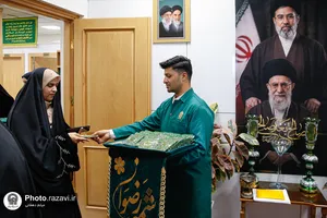 بازدید منتخبین مسابقات قرآن دانشگاه&zwnj;های پیام نور سراسر کشور از بخش&zwnj;های مختلف حرم امام رضا علیه&zwnj;السلام