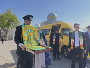 قزوین میزبان کاروان «زیر سایه خورشید» شد/ گزارش تصویری
