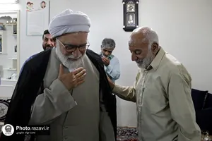 دیدار تولیت آستان قدس رضوی با خانواده شهید سجادی پویا