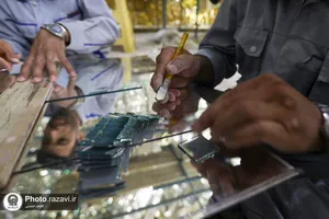 اصلاح نورپردازی روضه منور رضوی