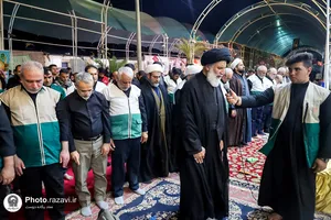 موکب امام رضا علیه&zwnj;السلام در مرز چزابه
