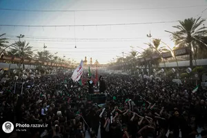 عزاداری شب اربعین حسینی در کربلای معلی
