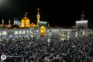 مراسم تحویل سال 1402 در حرم مطهر رضوی - 1