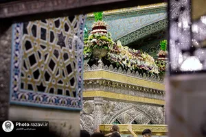 حال و هوای حرم مطهر رضوی در ایام میلاد امام حسن مجتبی علیه&zwnj;السلام