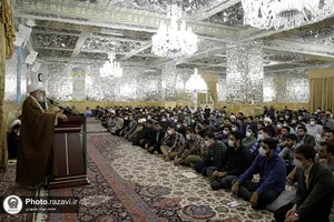 دیدار جمعی از دانشجویان با تولیت آستان قدس رضوی