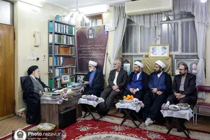دیدار تولیت آستان قدس رضوی با نماینده ولی فقیه، علما و روحانیون در اهواز