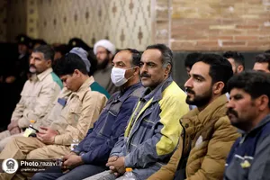 مراسم آغاز عملیات احداث رواق امیرالمومنین(علیه&zwnj;السلام)