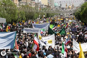 راهپیمایی روز جهانی قدس در مشهد
