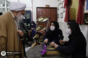 بازدید تولیت آستان قدس رضوی از موسسه توانبخشی همدم