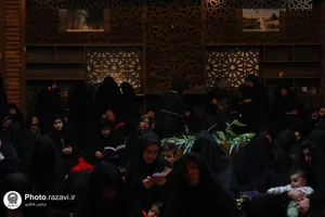 مراسم احیا شبهای قدر در باغ اردوگاه خاتون
