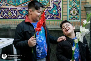 حال و هوای حرم مطهر رضوی در شب میلاد امام رضا علیه&zwnj;السلام -2