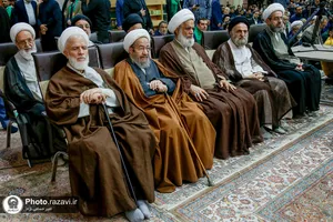 آیین خطبه&zwnj;خوانی خادمان حرم مطهر حضرت معصومه سلام الله علیها