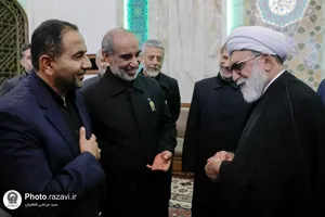 دیدار فرمانده کل ارتش جمهوری اسلامی ایران با تولیت آستان قدس رضوی