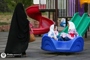 مهمانی افطاری در باغ خاتون آستان قدس رضوی