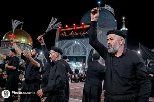 عزاداری سنتی دهه آخر صفر در &laquo;حسینیه حرم&raquo;-3