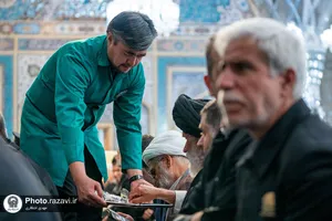 مراسم سالروز ارتحال امام خمینی(ره) در حرم مطهر رضوی