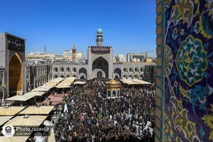 عزاداری روز شهادت امام رضا علیه&zwnj;السلام در حرم مطهر رضوی