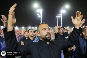 مراسم چهارپایه&zwnj;خوانی کشورهای جهان اسلام در حرم مطهر رضوی