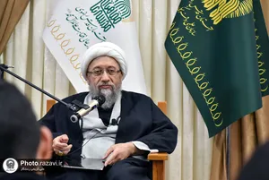 سخنرانی رئیس مجمع تشخیص مصلحت نظام با طلاب مدرسه فقاهت