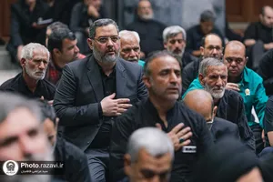 عزاداری دهه اول محرم با حضور تولیت آستان قدس رضوی