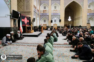 مراسم عزاداری روز شهادت امام جواد علیه السلام ویژه خادمین بارگاه رضوی