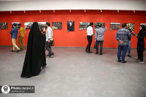 آیین افتتاح نمایشگاه عکس شهید جمهور