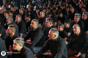 هیئت عزاداران استان چهارمحال و بختیاری در حسینیه حرم