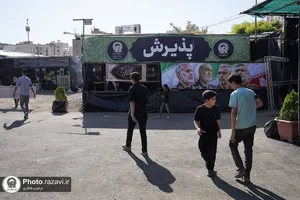 مواکب خدمت&zwnj;رسان دهه آخر صفر در مشهد-1