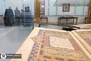 بازدید رئیس کتابخانه غازی خسروبیک از موسسات فرهنگی آستان قدس رضوی