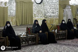 دیدار بانوان شاغل در آستان با تولیت آستان قدس رضوی