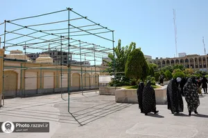 آماده سازی مواکب خدمت رسانی به زائران دهه آخر صفر در مشهد -2