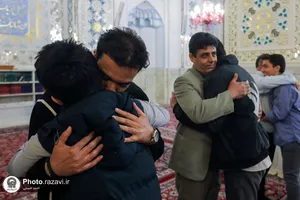 جشن تکلیف نوجوانان روزه اولی در حرم مطهر رضوی