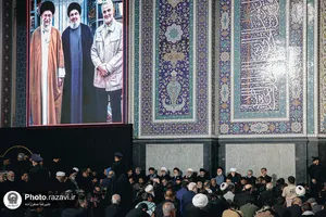 مراسم بزرگداشت رهبر شهید انقلاب اسلامی از سوی رهبر معظم انقلاب