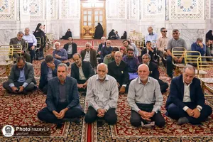 تشرف جهادگران جهاد خراسان رضوی به حرم امام رضا علیه&zwnj;السلام