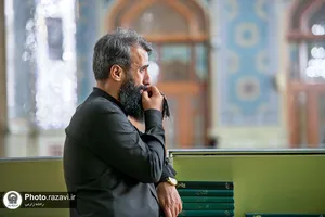 مناجات خوانی ایام زیارتی امام رضا علیه&zwnj;السلام در حرم مطهر رضوی