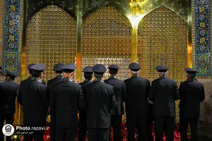 مراسم شام غریبان حضرت رضا(علیه&zwnj;السلام) در حرم مطهر رضوی