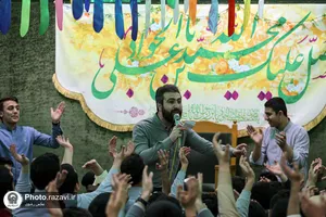 جشن ولادت جوادالائمه در دبیرستان پسرانه امام رضا(علیه&zwnj;السلام)