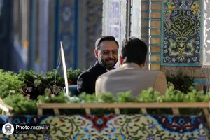 حضور قائم مقام تولیت آستان قدس رضوی در برنامه تلویزیونی مخاطب خاص