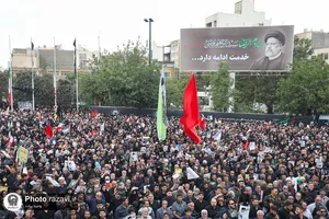 تشییع رئیس&zwnj;جمهور شهید و همراهان در مشهدالرضا&zwnj;&zwnj;علیه السلام -2