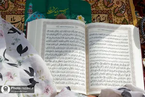قرائت دعای پرفیض عرفه در حرم مطهر رضوی-2