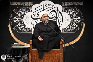 عزاداری دهه اول محرم خیمه انصار الحسین در حرم مطهر رضوی