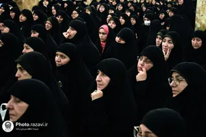 جشن خواهران خدمه حرم مطهر رضوی در دهه کرامت