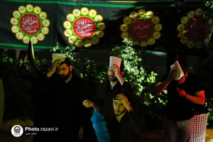 مراسم احیا شب قدر در موسسه جوانان آستان قدس رضوی