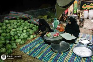 موکب خدمت رسانی به زائران در شاهرود