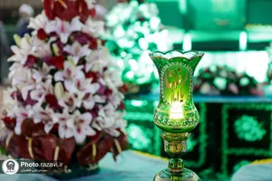 آیین تعویض پرچم گنبد و پوش ضریح مطهر حضرت رضا علیه&zwnj;السلام به مناسبت حلول ماه ربیع&zwnj;الاول