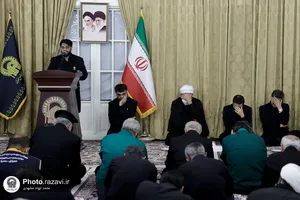 دیدار جمعی از موکبداران دهه آخر صفر با تولیت آستان قدس رضوی
